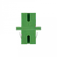 SC-SC/APC Verde SM SX-Simplex Copla p/Fibra Adaptador p/Cabecera-CL - Miniatura 1