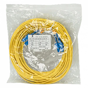 15mt SC-SC/UPC MonoModo SM Duplex Jumper Cable Fibra 9/125um 3mm