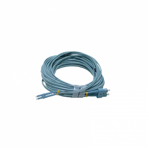 15mt LC-SC OM3 MultiModo MM Duplex Jumper Fibra 50/125um 3.0mm LSZH