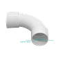 Codo curva LinkChip PVC40-C 40mm blanco para tubo PVC - Miniatura 1