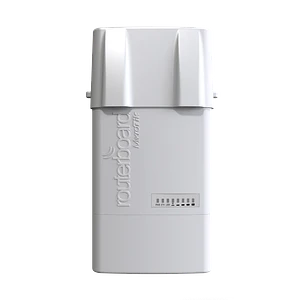 Punto de Acceso Exterior MikroTik BaseBox 5 - 5 GHz, Alta Potencia, Gigabit Ethernet