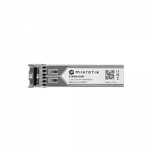 MIKROTIK 2-LC MM 550mt 850nm Modulo SFP 1,25gbps Gigabit Fibra Optica