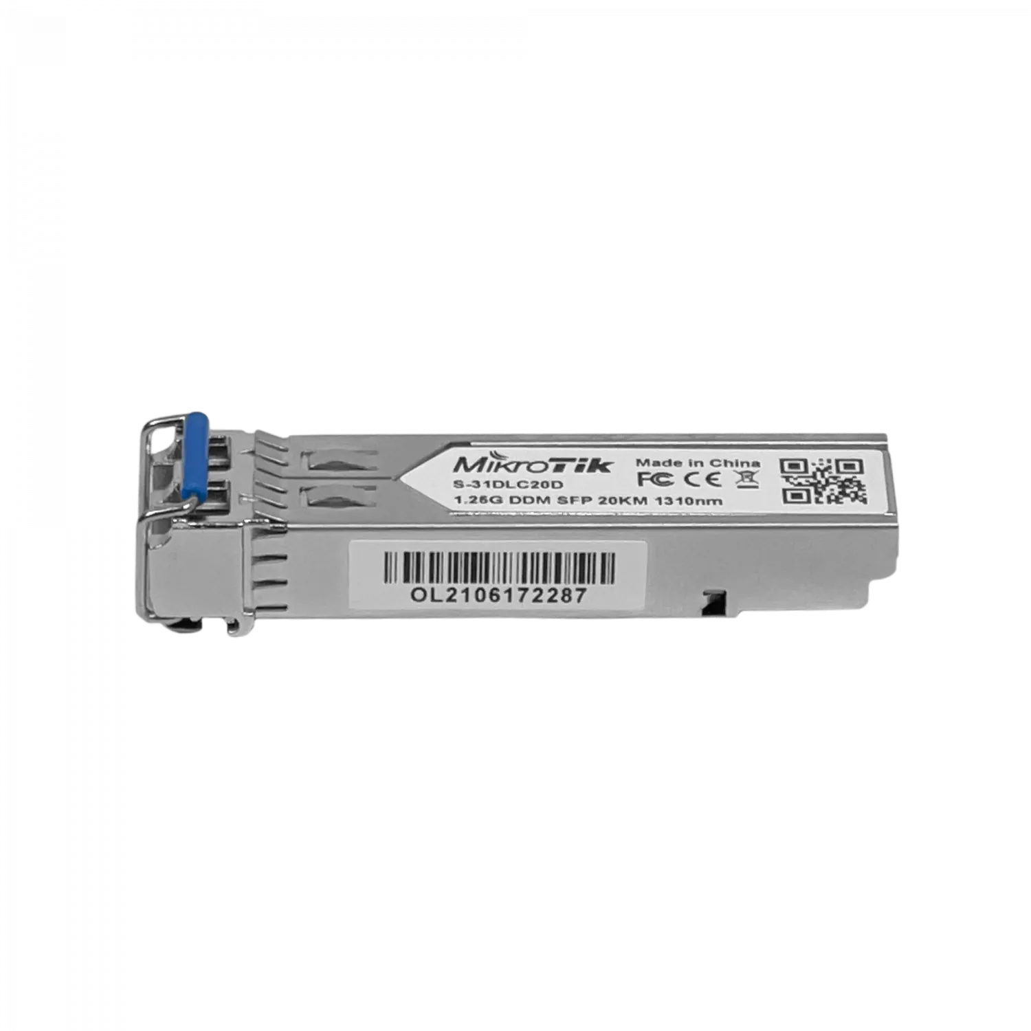 MIKROTIK 2-LC 20Km SM 1310nm Modulo SFP 1,25Gbps Gigabit Unidad 1.25g 1