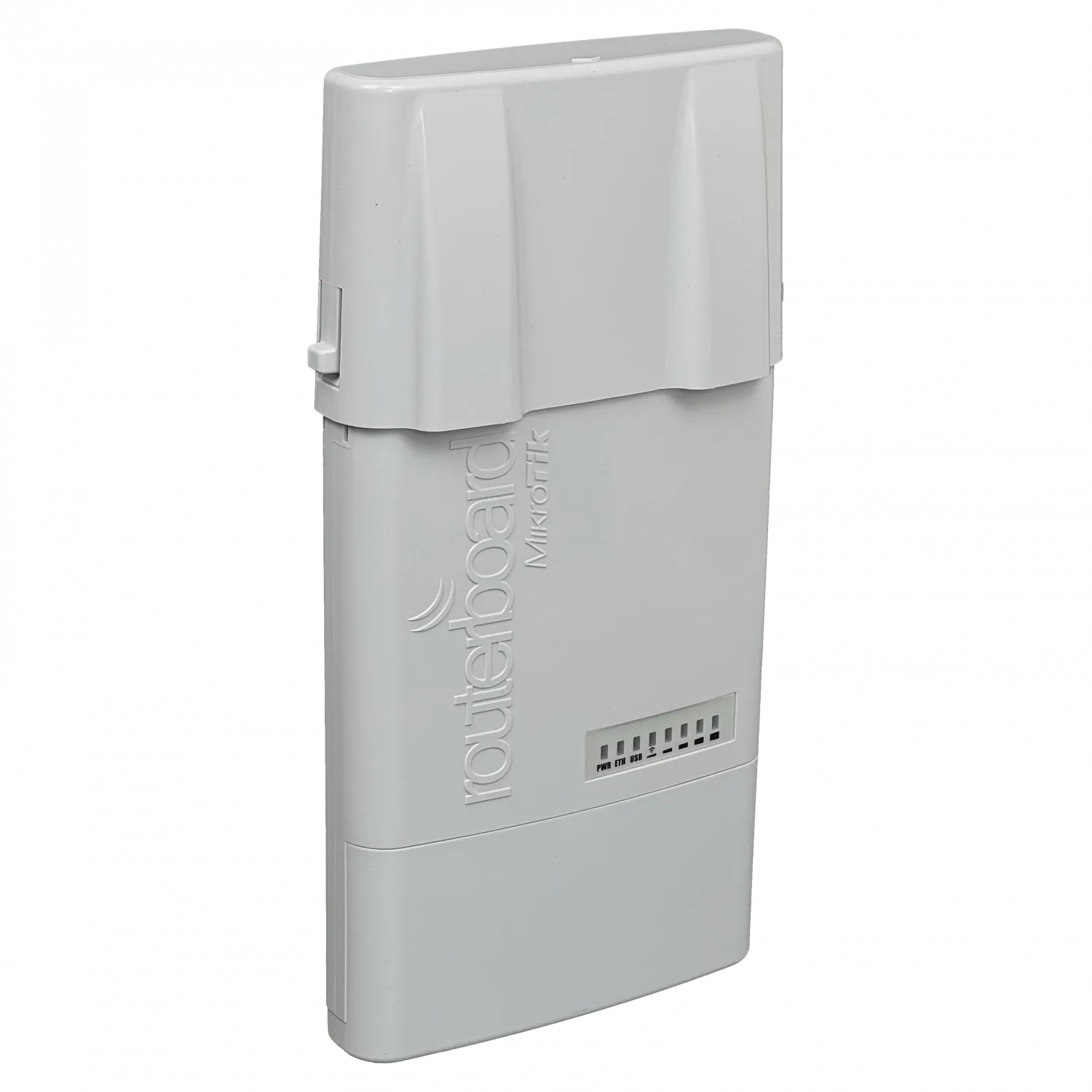 Punto de Acceso Exterior MikroTik BaseBox 2 - 2.4 GHz, Alta Potencia, Gigabit Ethernet 1