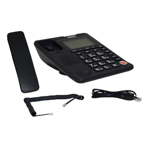 Teléfono Análogo Uniden AS7408 Sobremesa LCD Altavoz RJ11