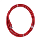 Cable Patch LINKMADE Cat6 U/UTP 3mt Rojo LSZH Inyectado Multifilar - Miniatura 1