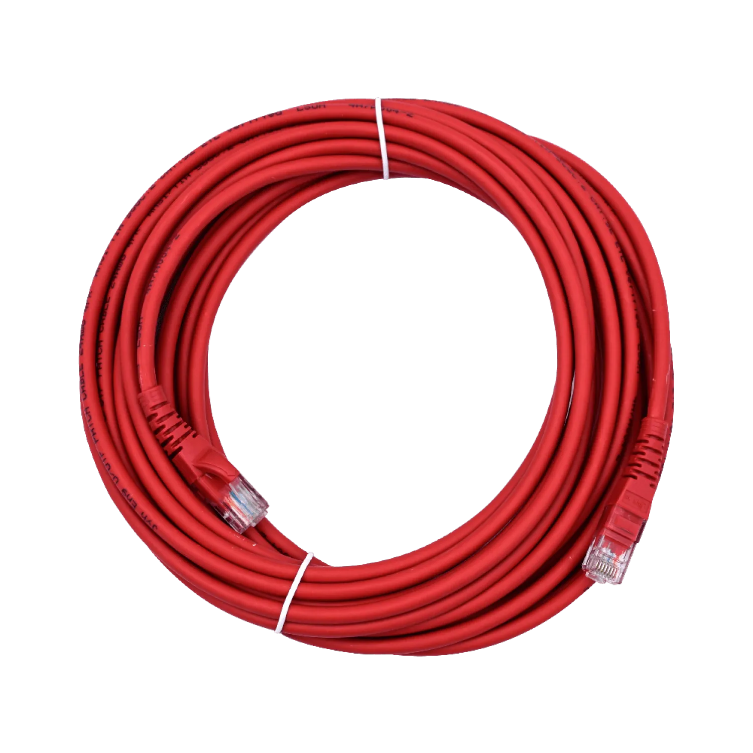 Cable Patch LINKMADE Cat6 7.5mt Rojo LSZH Inyectado Multifilar 1