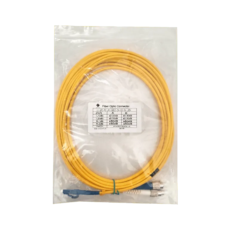 5mt LC-FC MonoModo SM Duplex Jumper Cable Fibra 9/125um LSZH 1