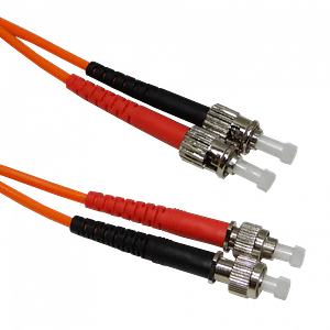 5mt FC-ST OM1 Multimodo MM Duplex Jumper Fibra 62.5/125um LSZH
