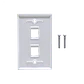 BLANCO 2-Keystone Vertical Faceplate 70x114mm - Miniatura 1