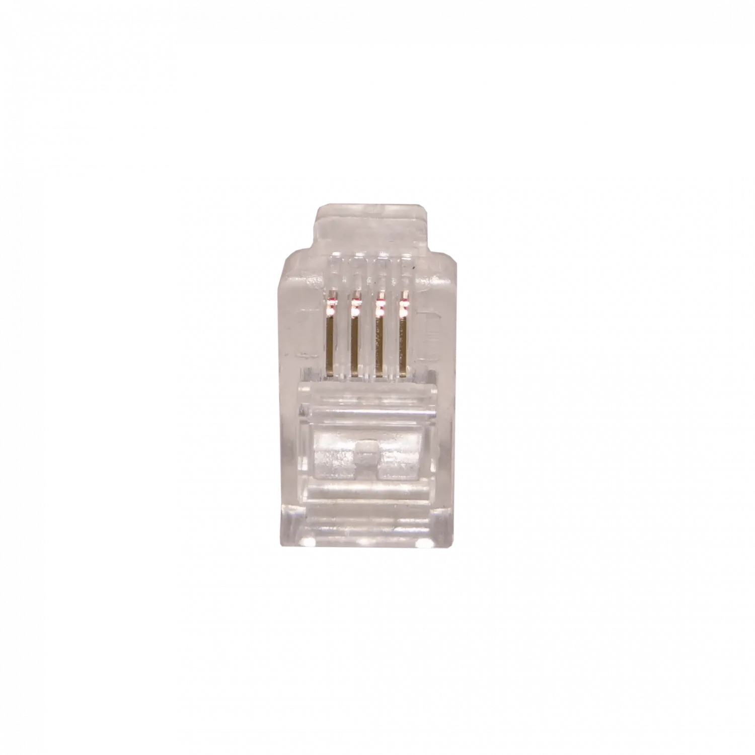 10un RJ9 RJ10 RJ22 Macho 4P4C-7,7mm Auricular Conector Crimpeable 1
