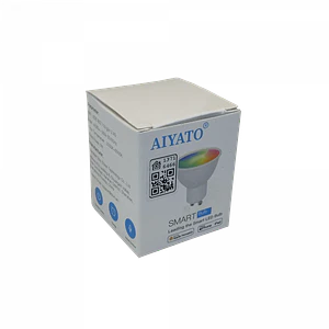 Ampolleta para HomeKit Apple GU10 WiFi 5W RGBCW 450lm 85-265VAC  no req app
