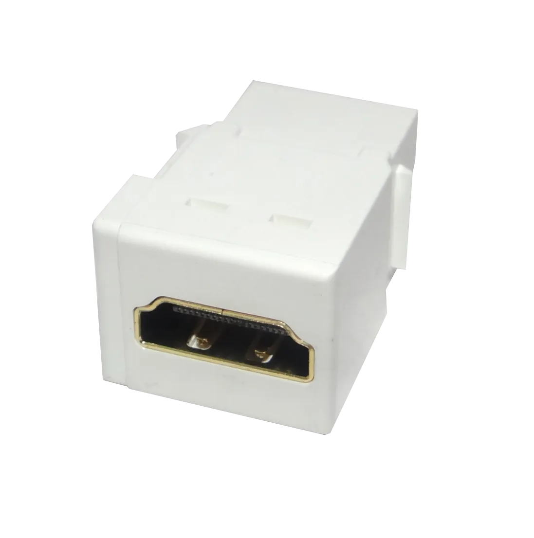 HDMI Hembra-Hembra Keystone Blanco 1