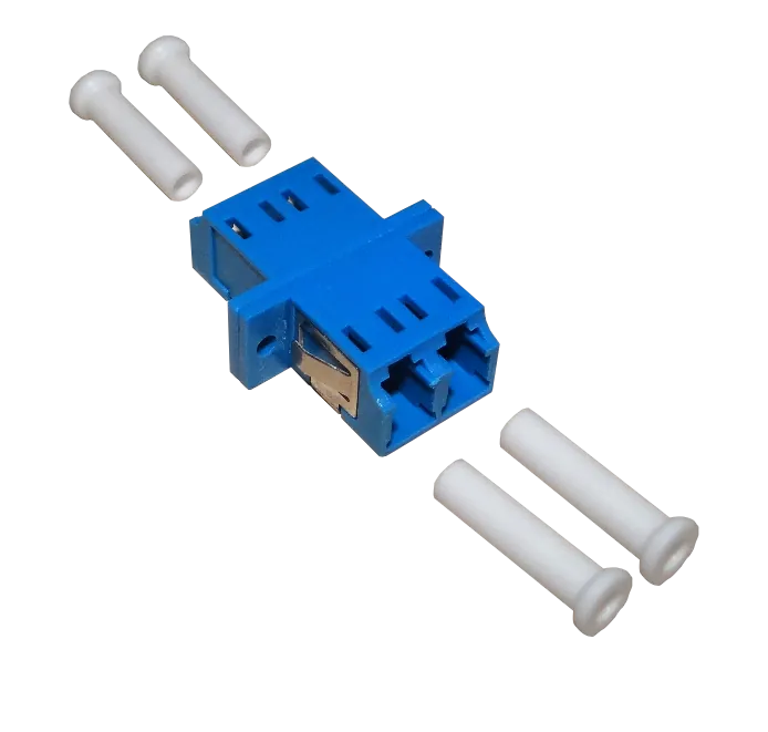 LC-LC Azul SM DX-Duplex Copla p/Caja Adaptador p/Cabecera-CL/Caja 1