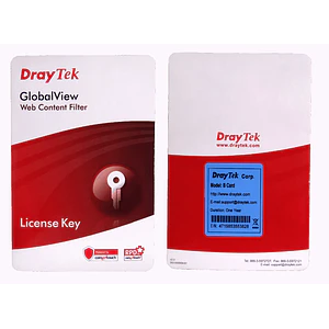 Licencia B 1-año Draytek Filtro contenido web global