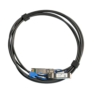 Cable Direct Attach MikroTik XS+DA0003, SFP 1G, SFP+ 10G, SFP28 25G, 3m, Alta Velocidad