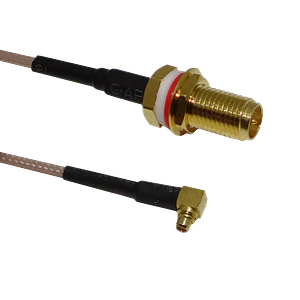 Cable Pigtail MikroTik ACMMCXRPSMA MMCX a RPSMA 260 mm para BaseBox