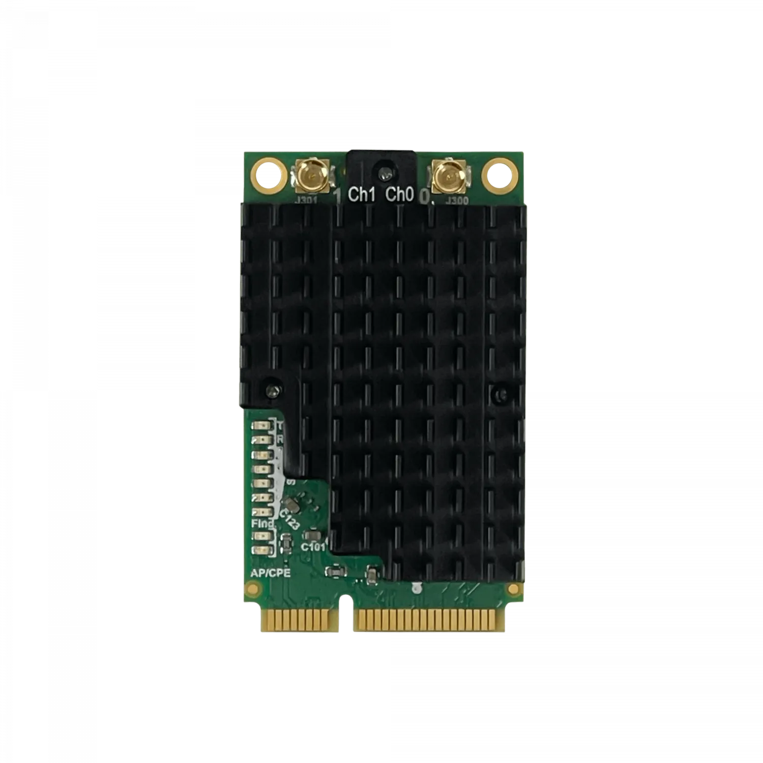Tarjeta miniPCI-e MikroTik R11e-2HPnD - 2.4 GHz, Alta Potencia 1