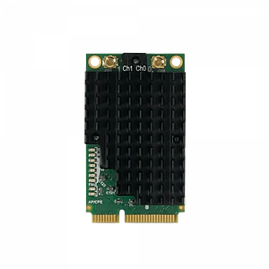Tarjeta miniPCI-e MikroTik R11e-2HPnD - 2.4 GHz, Alta Potencia