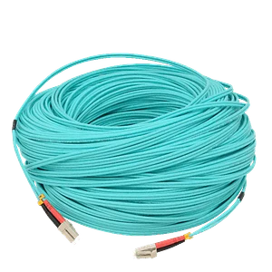 100mt LC-LC OM3 MultiModo MM Duplex Jumper Fibra 3.0mm 50/125um LSZH