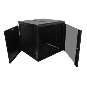 Gabinete Pared LINKMADE RK11-6L 11U Fondo 60cm Negro Rack