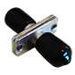 ST-ST MM Rectangular SX Copla p/Fibra Adaptador p/Cabecera-CL p/Caja - Miniatura 1
