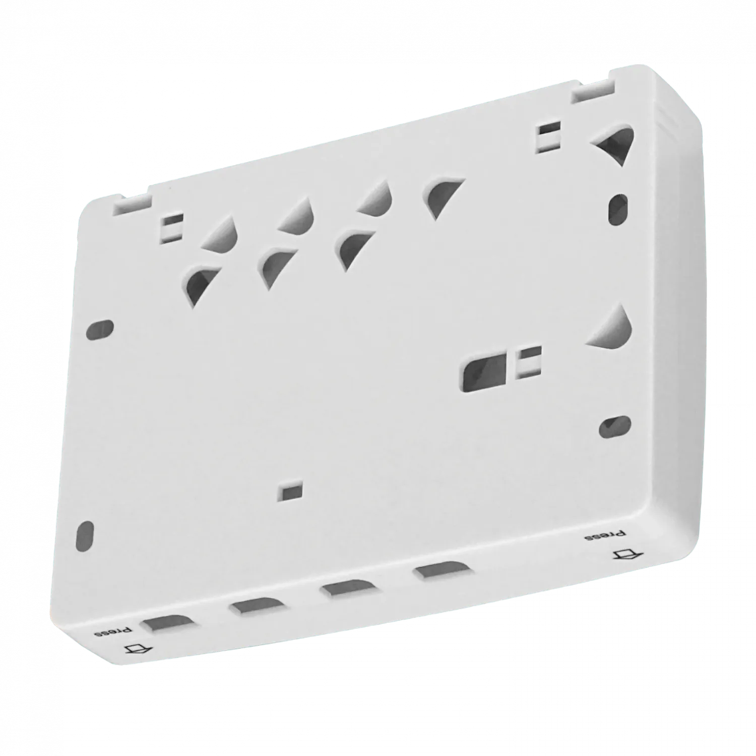 Caja de Terminación de Fibra Óptica 4 Puertos IP20 Blanca - BOX-4C 1