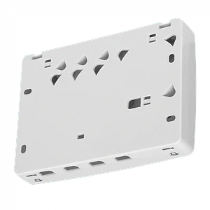 Caja de Terminación de Fibra Óptica 4 Puertos IP20 Blanca - BOX-4C