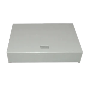 Caja de Terminación de Fibra Óptica 6 Puertos IP20 Gris - BOX-6C