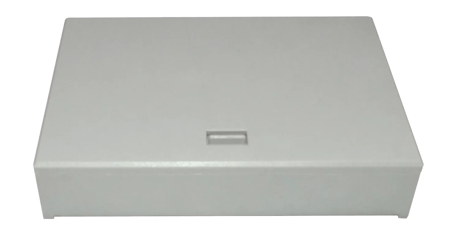 Caja de Terminación de Fibra Óptica 6 Puertos IP20 Gris - BOX-6C 1