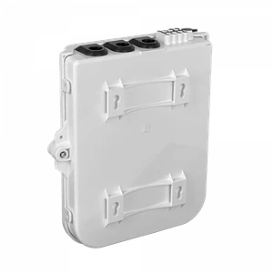 Caja NAP de Fibra Óptica 8 Puertos IP65 Blanca - BOX-2-8C