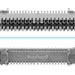 Regleta sin-Desconexion Telefonica Gris 10-Pares KRONE requiere-Base - Miniatura 1