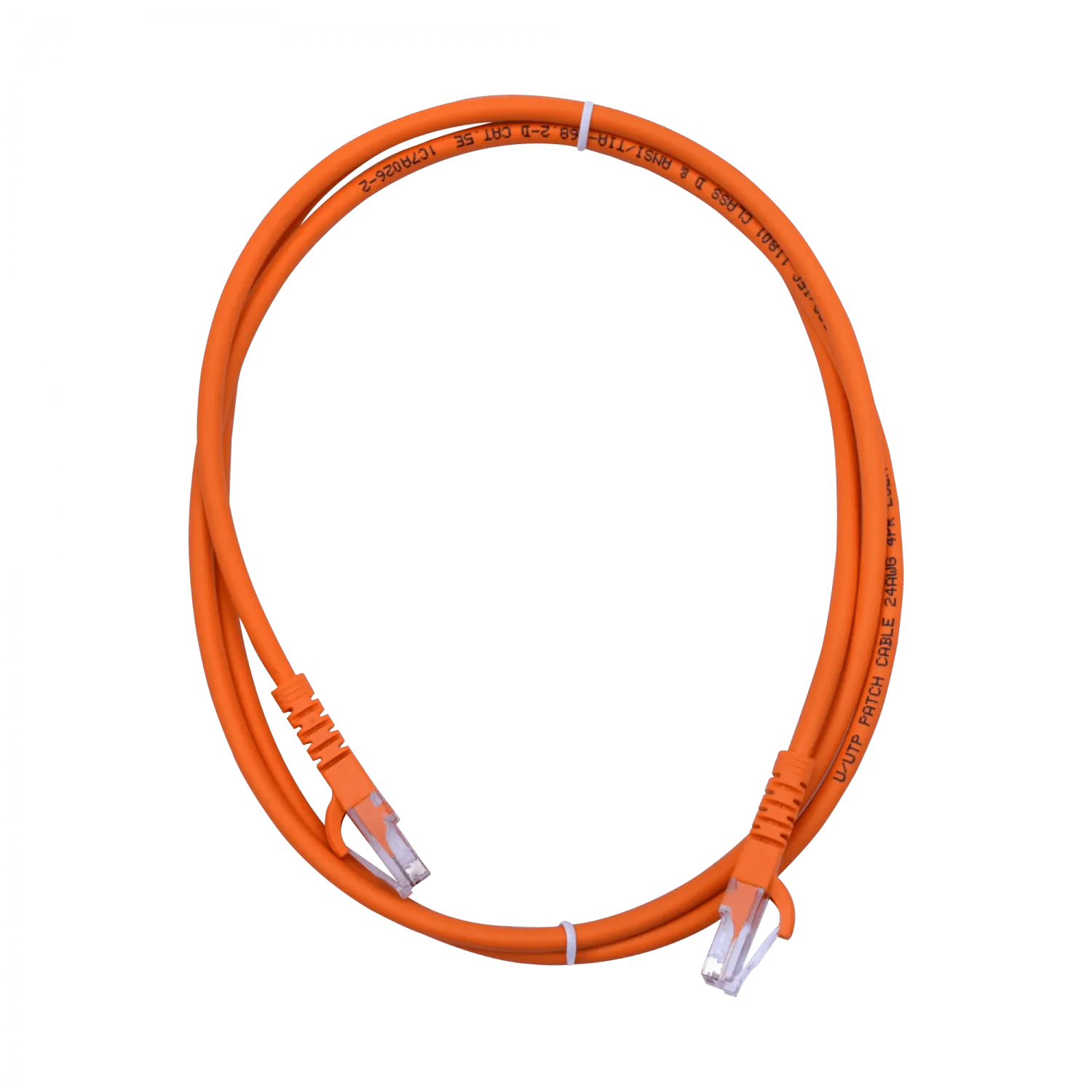 Cable Patch LINKMADE Cat6 Naranjo LSZH 1.5m Inyectado Multifilar Ideal para Conexiones Estables 1