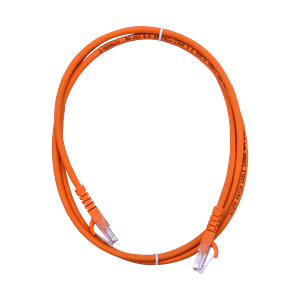 Cable Patch LINKMADE Cat6 Naranjo LSZH 1.5m Inyectado Multifilar Ideal para Conexiones Estables