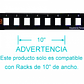 Patch Panel LINKMADE PP108L 1U 10 Pulgadas 8 Keystone Vacio Metalico - Miniatura 1