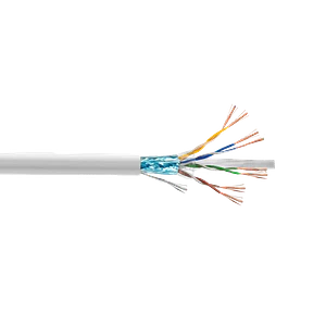 Cable Patch LINKMADE Cat6 F/UTP 7mt Blanco LSZH Inyectado Multifilar