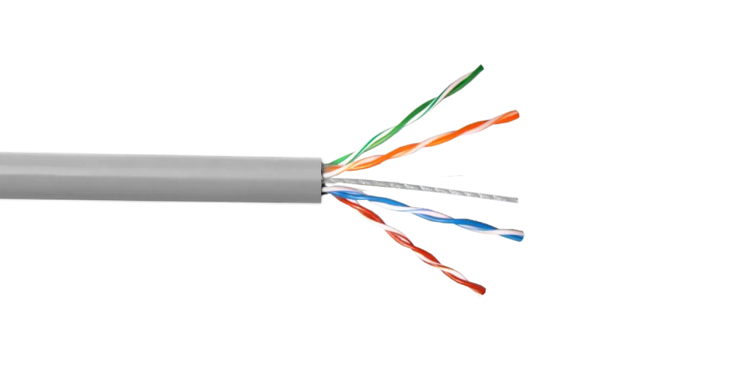 Caja Cable UTP LINKCHIP Cat5e Gris AWG24/0.45mm PVC Unifilar 305mt 1