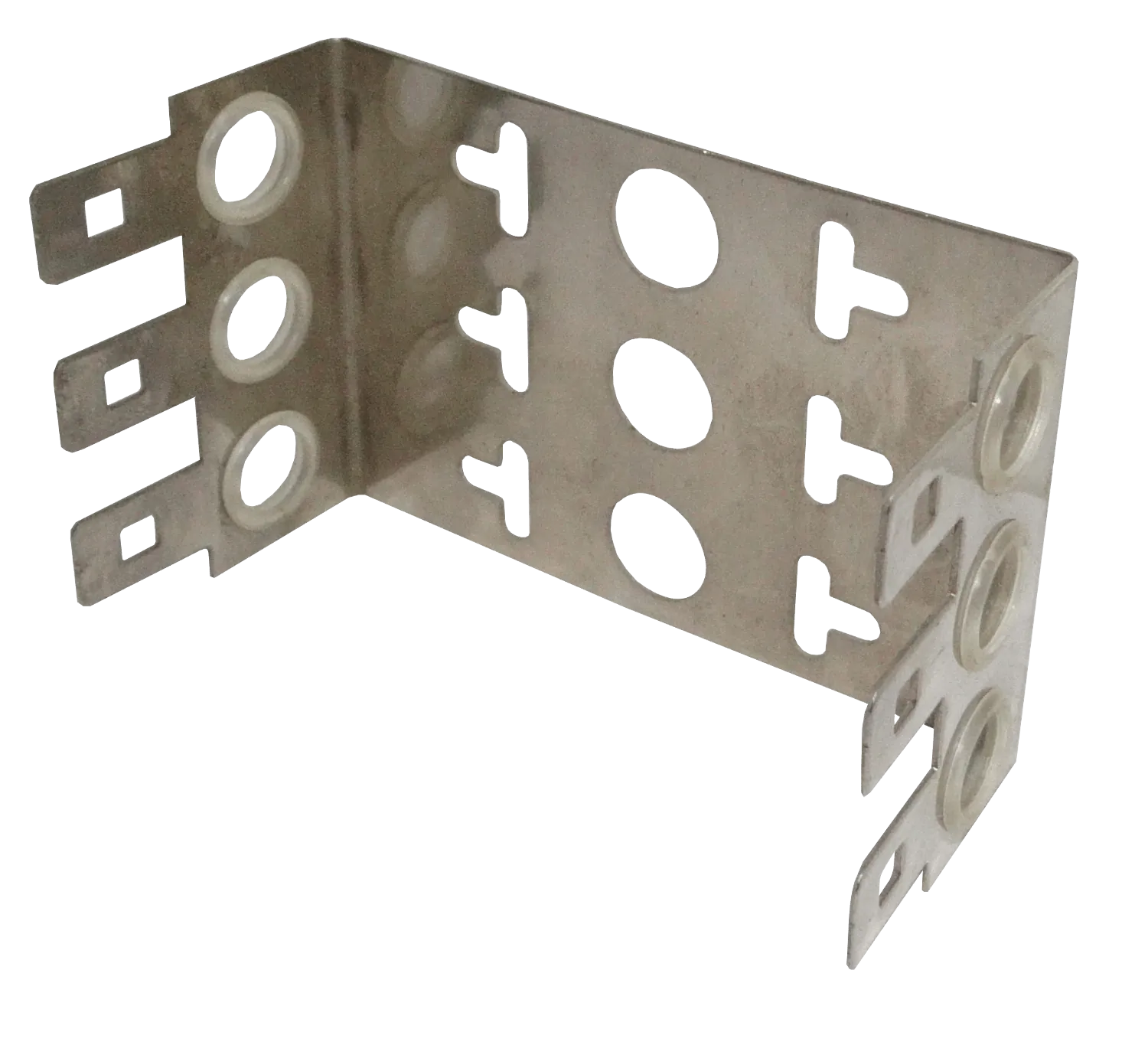 30-Pares 22mm 3-KRONE Soporte Metalico Base 3-Regletas 1