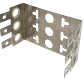 30-Pares 22mm 3-KRONE Soporte Metalico Base 3-Regletas - Miniatura 1