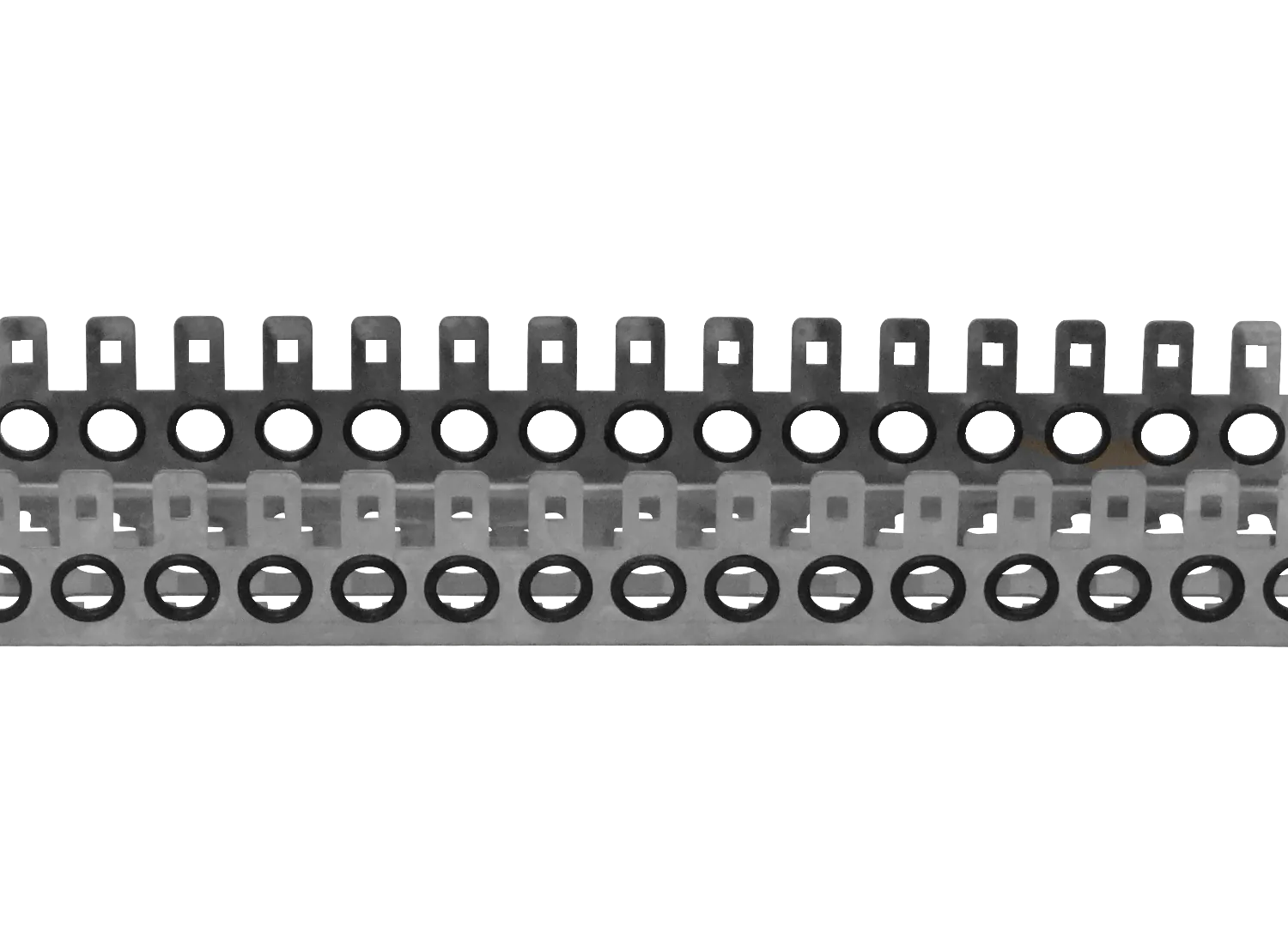 150-Pares Rack-3U 22mm 15-KRONE Soporte Metalico 15-Regleta 1