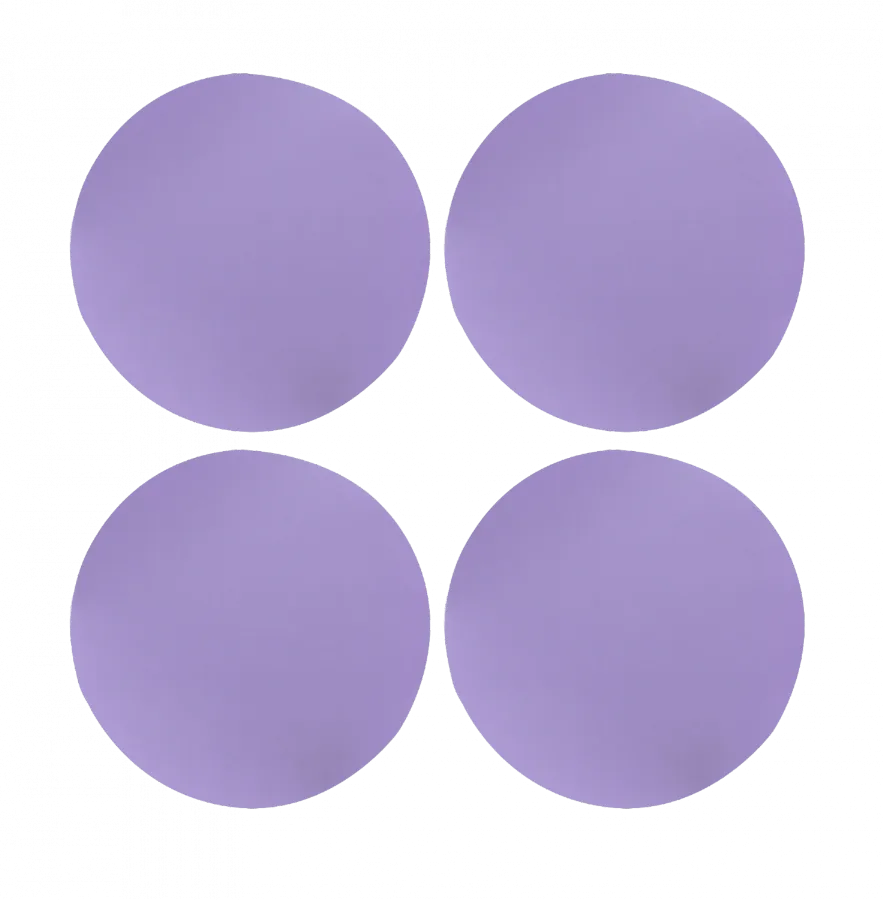 1um 1--Micras Lija p/Fibra Optica 4-Unidades Diametro-127mm Polish 1