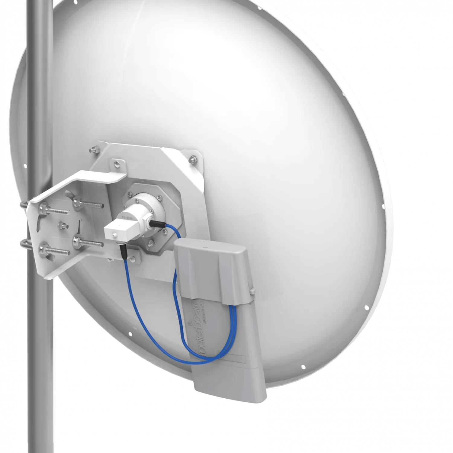 MIKROTIK MtjeSimple 30dBi 3º 700mm 4,7-5,9GHz 2x2 2-RPSMA-M/H Antena 1