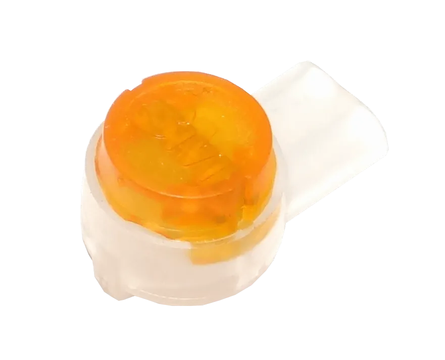 Conector Punchador Anti-Humedad UY2 para 2 Unifilares 19-26 AWG 1