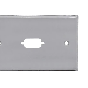 Faceplate VGA Metalico LINKMADE FP1MV 1U 70x114mm Requiere VGA HH