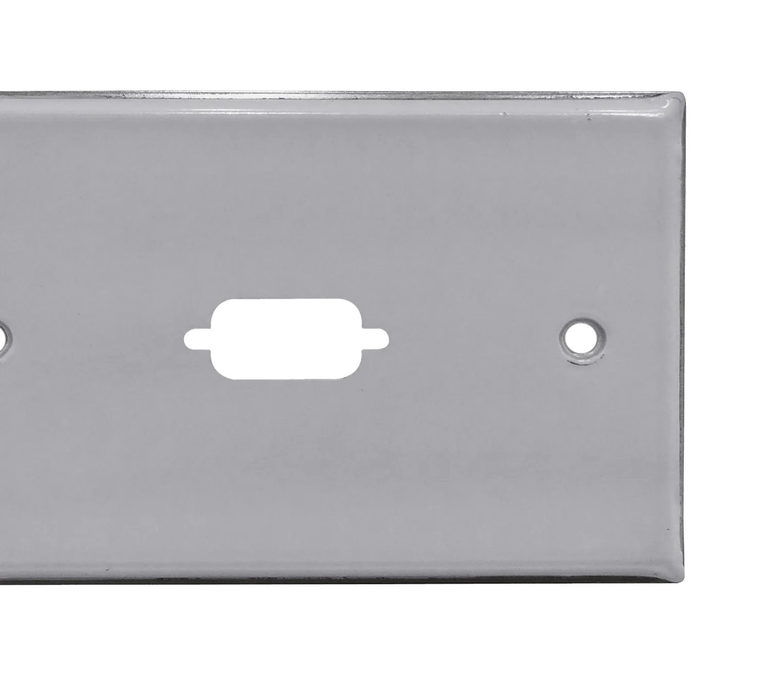 Faceplate VGA Metalico LINKMADE FP1MV 1U 70x114mm Requiere VGA HH 1