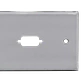 Faceplate VGA Metalico LINKMADE FP1MV 1U 70x114mm Requiere VGA HH - Miniatura 1