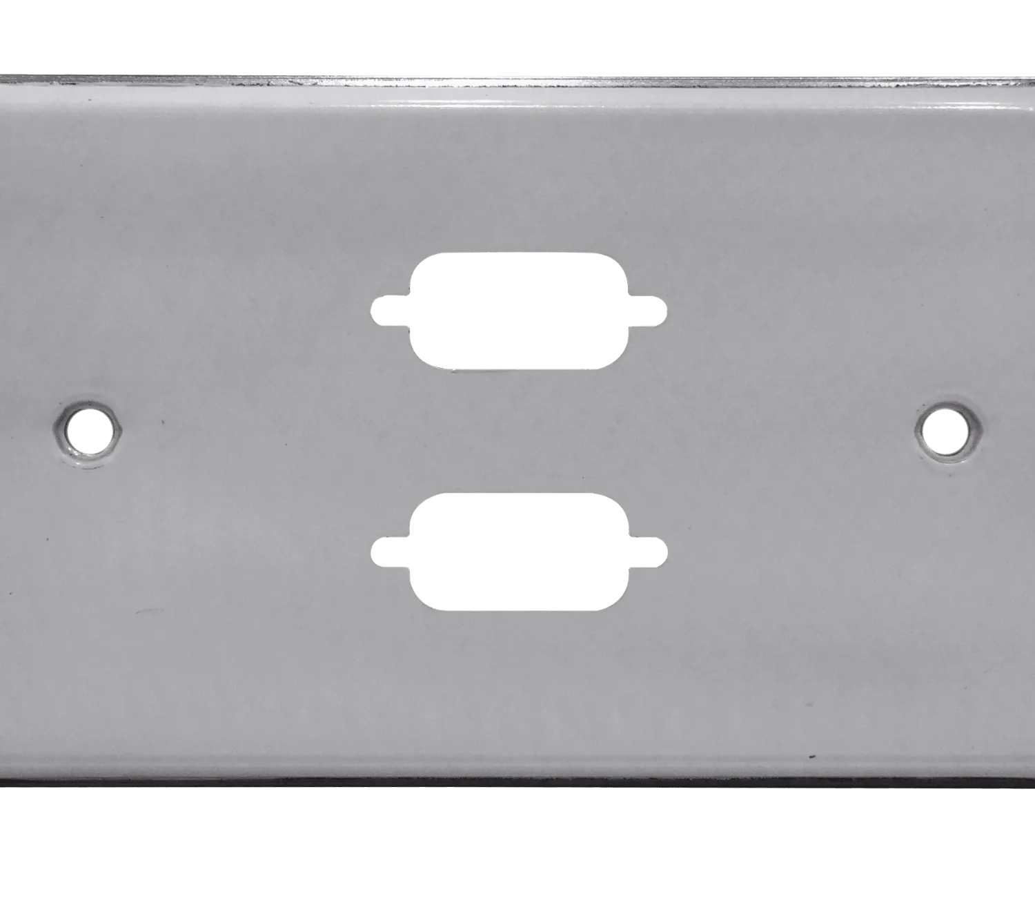 Faceplate VGA Metalico LINKMADE FP2MV 2U 2 VGA HH 70x114mm Requiere VGA 1
