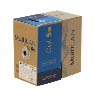 Caja Cable FURUKAWA CAT5E UTP Gris 305m Unifilar Multilan IEC60332-1