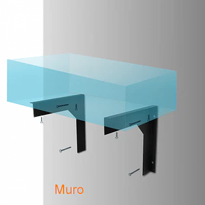 Par de Soportes para Rack RK04-6LF, Tipo Escuadras