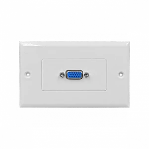 Faceplate VGA Hembra-Hembra Blanco 70x114mm WPHD15FF